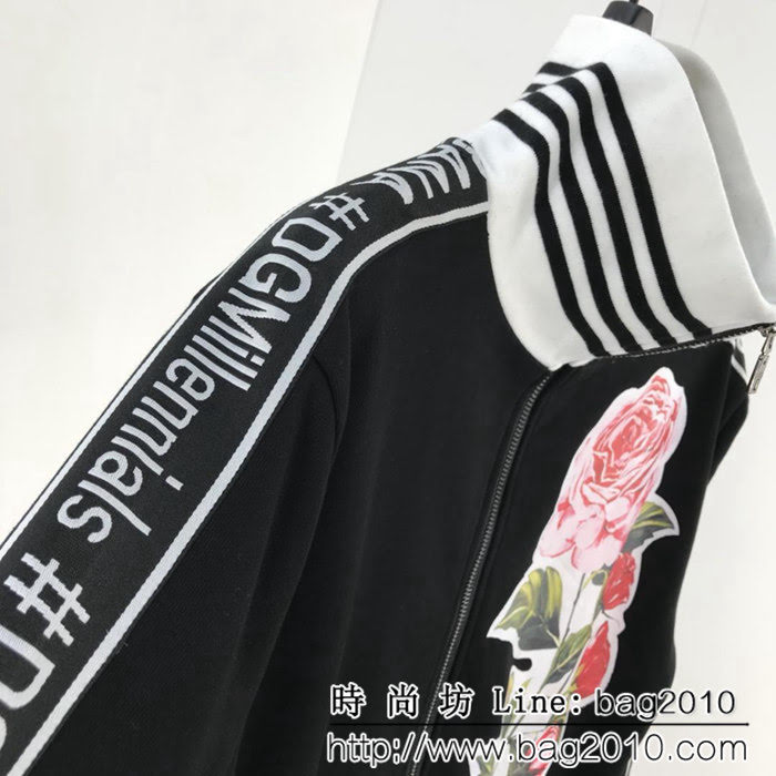 DＧ杜嘉班納 專櫃同步發售 螺紋織帶花卉 情侶款 套裝 ydi1017